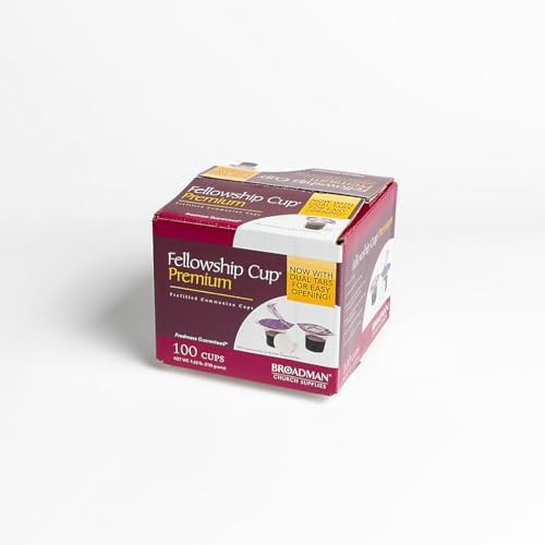 Fellowship Cup (r) Premium - Vorgefüllte Kommunionsbecher (100 Stück