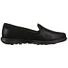 Skechers Performance Women's GO Walk Lite-Queenly Loafer,black,7 M US