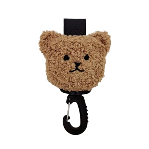 Haken-Clips und 360-Grad-Schlaufe für Kinderwagen-Clip zum Aufhängen von Taschen, Geldbörsen und Buggys Zubehör