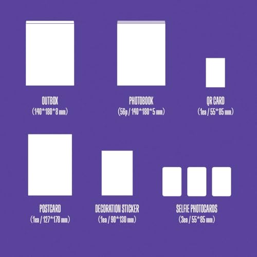 BABYMONSTER 1st ALBUM [DRIP] TAG Member Random Version Photocards Sticker