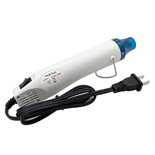 Heat Gun, Mini Hot Air Gun for DIY Crafts Portable Heat Air Gun Tool for Embossing Shrink Wrapping Drying Paint