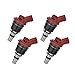 Vphix 4pcs Fuel Injectors Replacement for 1992 1993 1994 1995 1996 1997 1998 Subaru Forester Impreza Legacy SVX FJ398 16611AA140