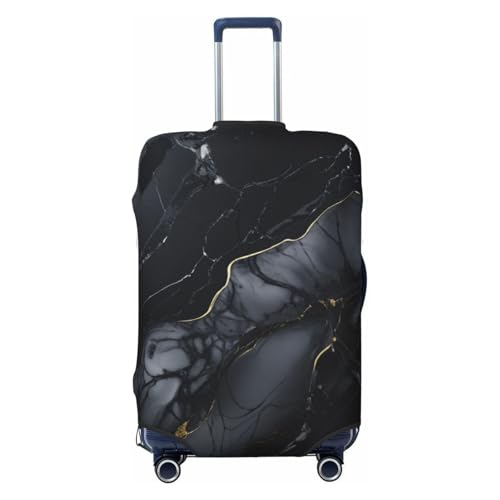 Housse valise anti-rayures EdWal pour protéger grand bagage marbre L
