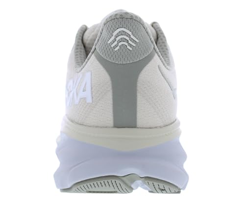 HOKA Clifton 9 Mens Shoes Size 9.5, Color: Oat Milk/Barley
