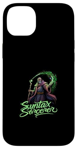 Syntax Sorcerer Coding Wizard Funny Programmer X}zP[X iPhone 14 Plus p
