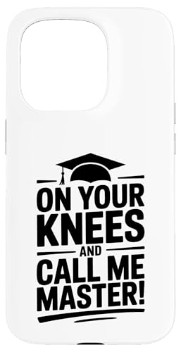 On your knees and call me master Graduation ���[���A �X�}�z�P�[�X iPhone 15 Pro �p
