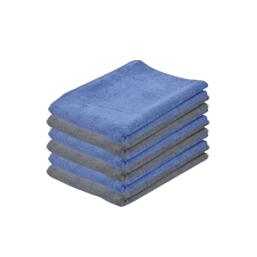 Image of Superio Microfiber Squeegee Mopping Towel Extra Large Miracle Cloth 20 x 30 Streak Free Microfiber Floor Cloth-Rag for Cleaning House, Kitchen, Bathroom-Scratch Free- 6 Pack (205-1003)