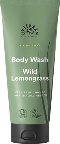 Urtekram - Blown Away - Wild Lemongrass - Gel de Ducha 200 ml - Ecológico, 200 mililitro, 1