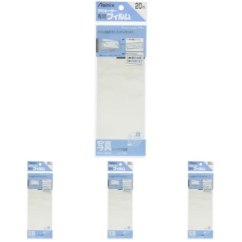 �A�X�J(Asmix) ���~�l�[�g�t�B���� �ʐ^�p�m���}�T�C�Y 100�� 20������ BH-108 (× 4)