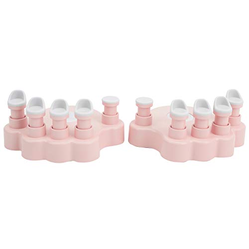 Piano Finger Training, Solo Piano Finger Training Device Hand Corrector Force Exerciser Anti Folding Comfort Button(Rose) Clavier instruments accessoires Cover