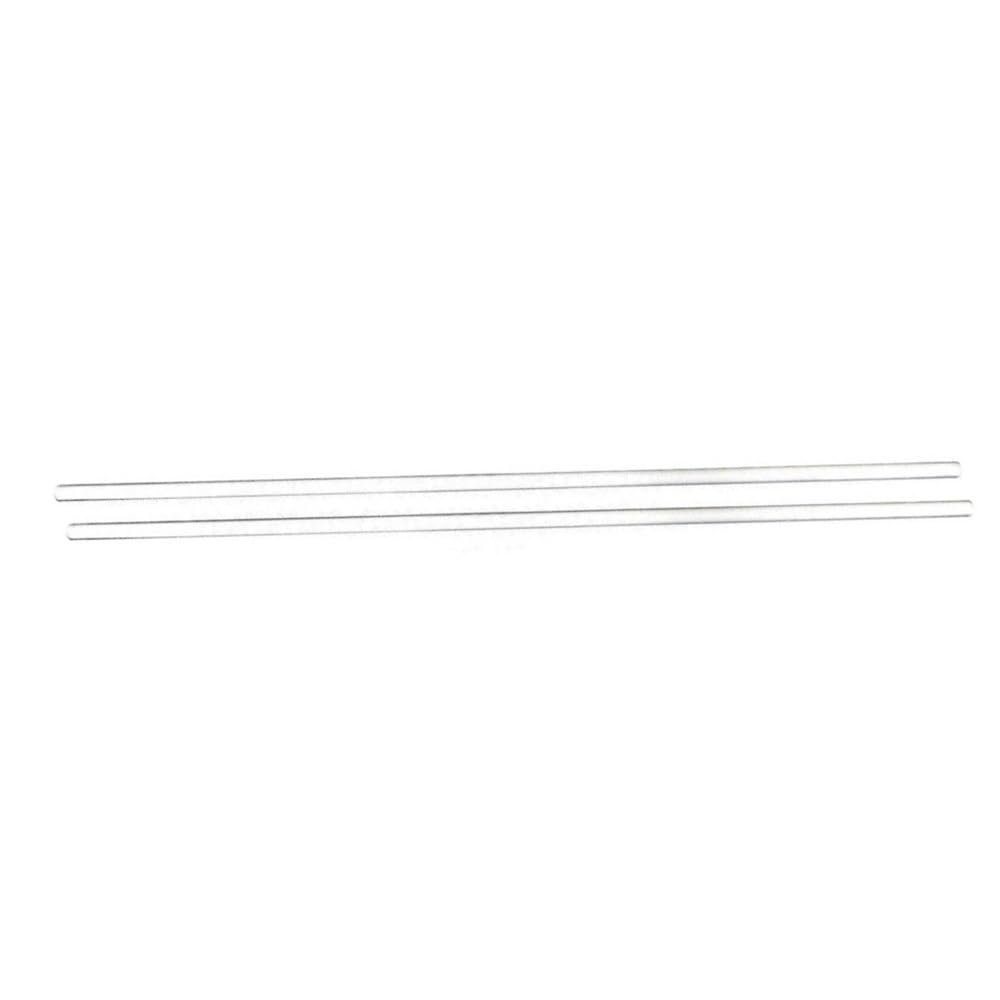Bacchette di vetro con estremità arrotondata, agitatori sperimentali in borosilicato da 400 mm a 150 mm for laboratori didattici(10x200mm)