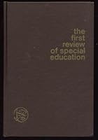 First Review of Special Education, the B000MT6L84 Book Cover