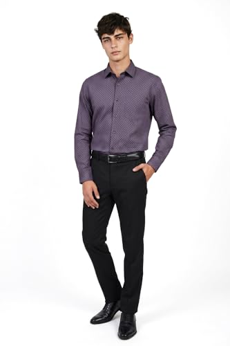 Image of Van Heusen Formal Shirt for Men | Cotton | Print | Slim Fit | Full Sleeves