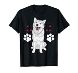 Divertida ropa de perro husky siberiano para hombres, mujeres y niños. ¿Estás buscando un gráfico de mamá amante de los perros Husky para mujeres? Entonces obtén uno de estos atuendos de perro para mujeres. La gente dice que el bonito atuendo de Husky siberiano blanco es genial.