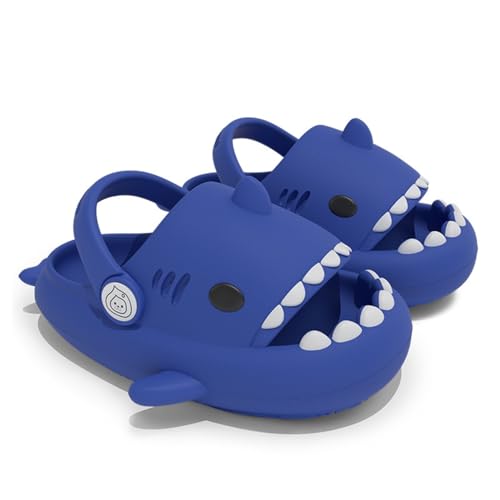 Genérico Sharklas Originales Niño Niña Verano Chanclas de Playa Tiburón Zapatillas de Ducha Antideslizante Tigre Zapatos de Piscina Sandalias Ligero Pantuflas Slippers