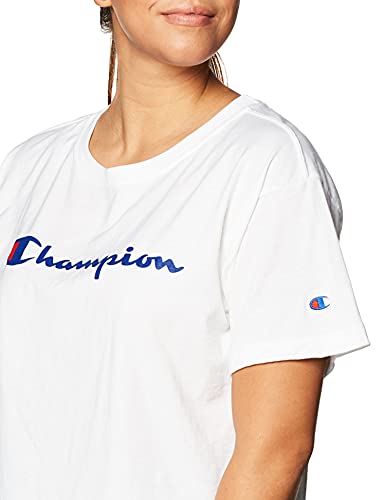 Image of Champion Women's Cropped T-Shirt, Classic Cropped Tee Shirt for Women,Crop Top T Shirts For Women