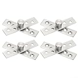 Ampia gamma di applicazioni: perfetto per porte girevoli, armadi da cucina, porte dell'armadio e molto altro ancora. Compatibile con porte in legno, telaio in alluminio e lega, nonché mobili come librerie e vetrine.