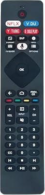 New RF402A-V14 Voice Remote Control Replacement for Philips Android TV 43PFL5604/F7 43PFL5704/F7 50PFL5604/F7 50PFL5704/F7 55PFL5604/F7 55PFL5704/F7 65PFL5604/F7 65PFL5704/F7 75PFL5704/F7