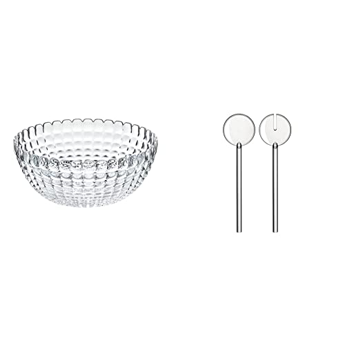 Set Di 2 Posate Da Insalata In Plastica | Colore Blu Trasparente | Lavabili In Lavastoviglie - Foto 10