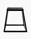 BOOMFIT Cajón Pliométrico 45 cm | Plataforma de Salto Cross Training con Superficie de Goma Antideslizante y Estructura de Acero Estable | Plyo Box Apilable para Ahorrar Espacio en Home Gym