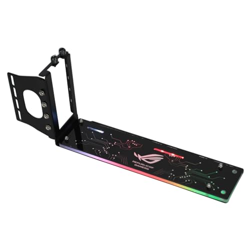 Support vertical pour cartes graphiques pour mettre en valeur votre GPU et illuminer le PC en RVB
