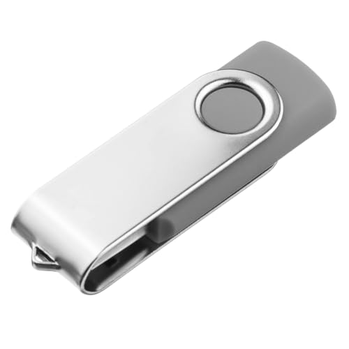 Image of 1GB USB Flash Drive 1PCS EASTBULL USB 2.0 Drive Swivel USB Stick Memory Stick Metal Pen Drive (Grey)