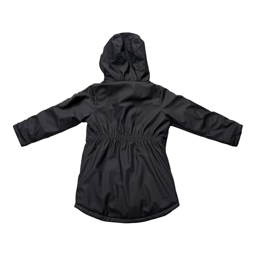 Image of Hunter Clothes Girls - Plush Lined Waterproof Rain Jacket with Hood | Lightweight Windbreaker Coat for Girls Sizes (2T-12)