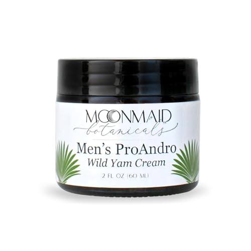 MoonMaid Botanical ProAndro Wild Yam Cream 2oz by MoonMaid Botanical Skin Care