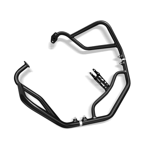Pare-chocs moteur XL750 Transalp 2024 : barres de protection noires