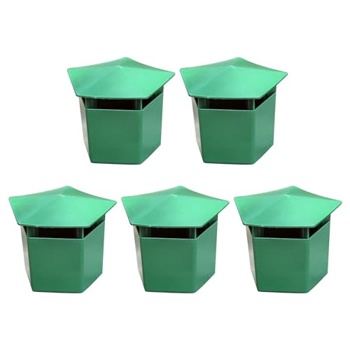 Trampas para caracoles para el jardín y atrapa caracoles de cerveza de plástico reutilizables, concentrados de control de plagas (D talla única)