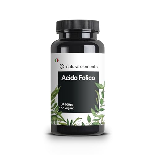 Acido folico 400 mcg 400 capsule Vegano