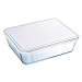 Pyrex Cook And Freeze Rectangular Dish With Lid 0.8L