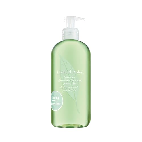 Elizabeth Arden - Green Tea, belebendes Bade- und Duschgel, mit Grüner-Tee-Duft, erfrischend, blumig & zitrusartig, hautfreundlich reinigend, seifenfrei - 500 ml
