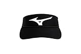Bandeau Performance Mizuno Visière AR Unisexe, Mixte, Visière, 440723, Noir/Blanc, Taille Unique