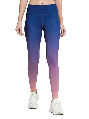 Image of CULT Women's Solid Polyester 4-Way Stretch, AbsoluteFit Training Tights, Moisture-Wicking, Leggings for Sports, Gym, Active Wear