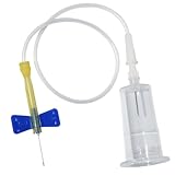Blood Collection Needles, 23G Butterfly Needles with Holder 3/4