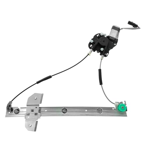 Image of TRQ Right Power Window Regulator and Motor Assembly Passenger Side Compatible with 1998 Dodge B1500 B2500 B3500 1999-2003 Ram 1500 Van Ram 2500 Van 3500