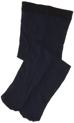 Jefferies Socks Big Girls' All Occasion Mid Weight Flat Knit Nylon Tight (Pack of 2)