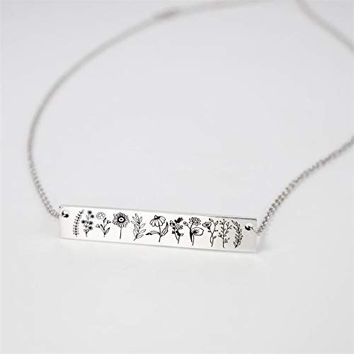 Romantic Work S925 Sterling Silver Wildflower Nature Bracelets For Women Girls Teen #TOP5