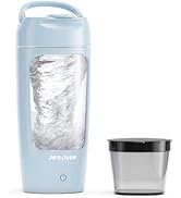 PROCHAIN Electric Protein Shaker Bottle, USB Rechargeable Protein Shakes Mixer, with Powder Storg...