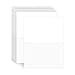 Heavyweight Blank White Half Fold Greeting Cards | For Wedding Invitation, Thank You Cards, Stationary Printing and DYI Projects | 5.5 x 8.5” Inches | 50 Cards Per Pack
