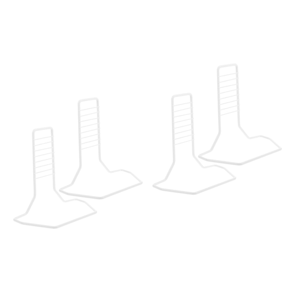 Levemolo 2sets Portable Hamster Wheel Bracket Iron Stand Running Wheel Support Easy to Install Pet Exercise 2pcs*2