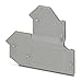 Produktbild PHOENIX CONTACT D-UKK 3-MSTB-5.08 L Abschlussdeckel, 50mm Länge, 2.5mm Breite, 42.3mm Höhe, 5.08mm Rastermaß, 1 Polzahl, Grau, 50 Stück
