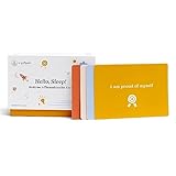 ergoPouch Bedtime Affirmation Cards for Toddlers and Preschoolers – Positive Inspirational Affirmations for Kids Ages 2-5, Emotional Support & Sleep Routine