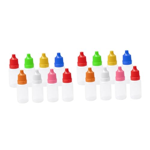 PATKAW 1 Juego Botella Cuentagotas Dispensador De Botellas De Agua Exprimir Botellas Para Líquidos Travel Bottles Water Dispenser Ojo Liquido Cuentagotas Vacio Botellas De 50 Pcs