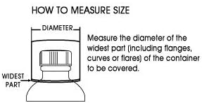 SHRINK WRAP BANDS, Shrinkband Tamper Heat Cellophane Seal 1000 pieces (1" - 1 1/4" Diameter)
