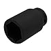 Aexit 3/4-inch Square Hand Operated Tools Drive CR-MO 78mm Length 35mm 6 Point Hex Impact Socket Black Model:67as307qo659