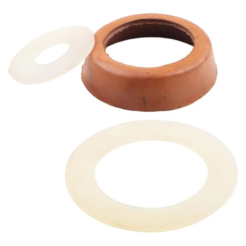 UTTASU Manicotto in pelle per pompa a pistone per tipo 75, essenziale per il funzionamento senza cuciture della pompa in giardino, sostituzione resistente all'usura (1 set)