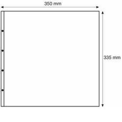 Pochettes plastiques Maximum Leuchtturm grand format transparentes 1 compartiment