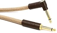 FOR YOU: 1x Festival Cable – 10 Ft – STR/ANG - Natural YOUR USE: Crafted From Materials – 100% Hemp YOUR PERFORMANCE: Superior Sound – Exclusive Limited Edition Style BEST MATERIALS: 24k gold-plated connectors - 95% OFC spiral shield BEST QUALITY: Ma...